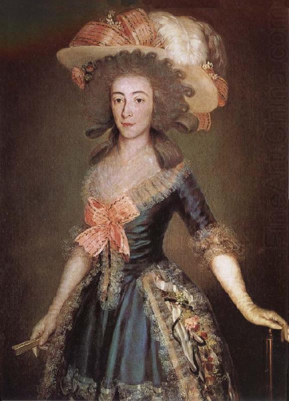 Francisco Goya Countess-Duchess of Benavente china oil painting image